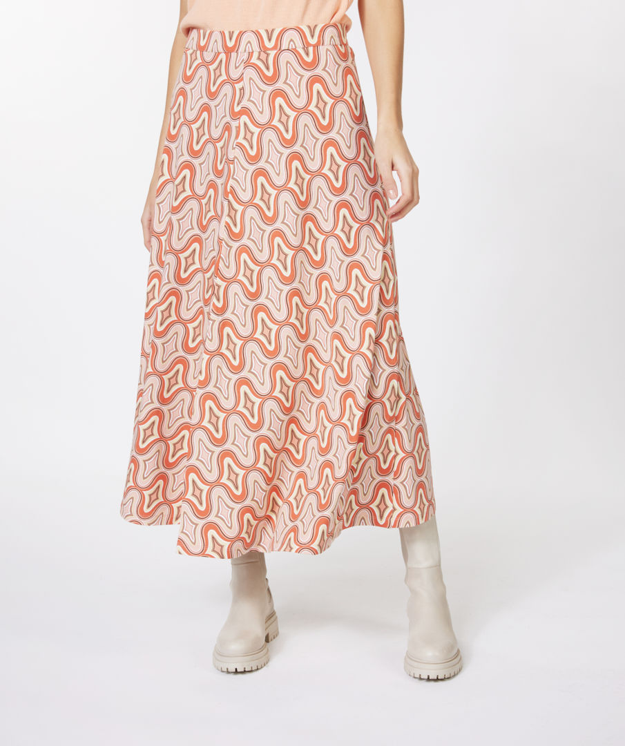 ESQUALO Print Skirt - Aneva Boutique
