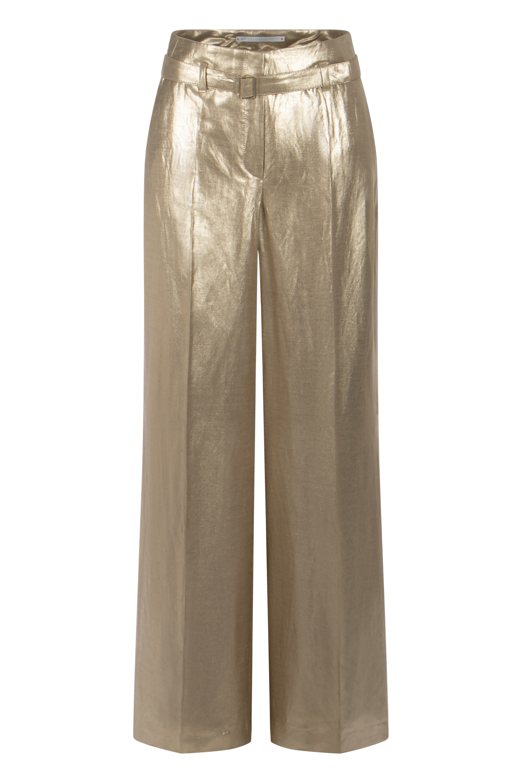 RAFFAELLO ROSSI Foiled Linen Trousers – Aneva Boutique